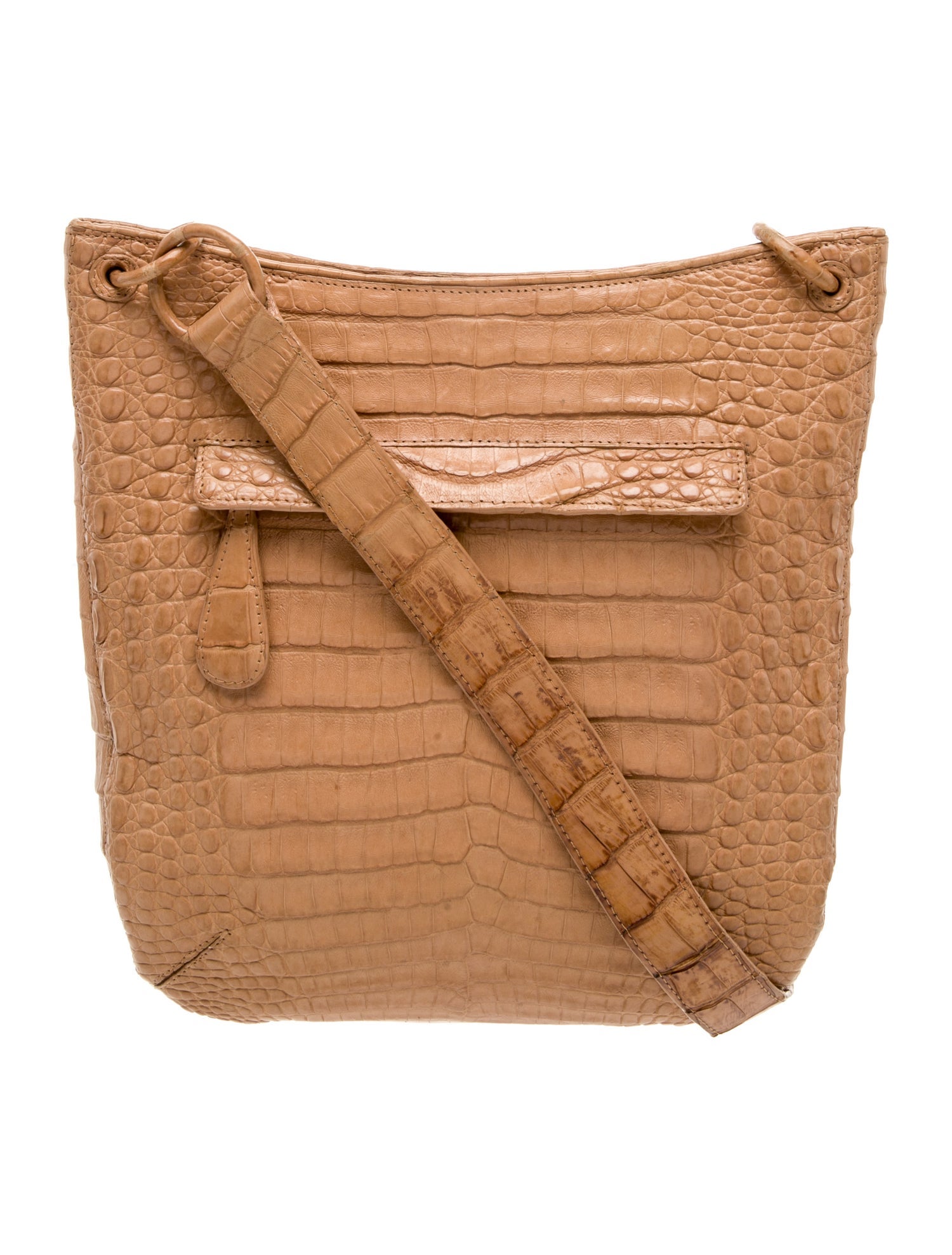 Nancy Gonzalez Crocodile Crossbody Bag