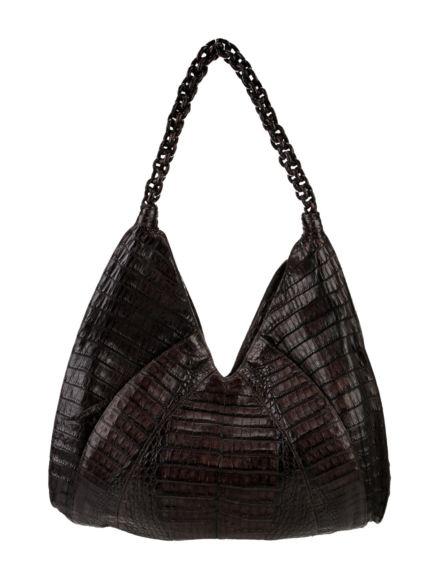 Nancy Gonzalez Crocodile Shoulder Bag