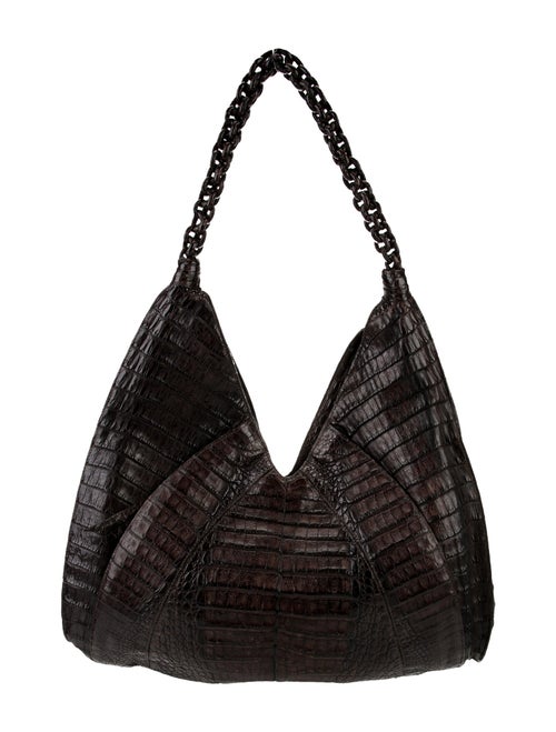 Nancy Gonzalez Crocodile Shoulder Bag