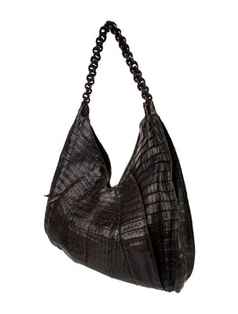 Nancy Gonzalez Crocodile Shoulder Bag