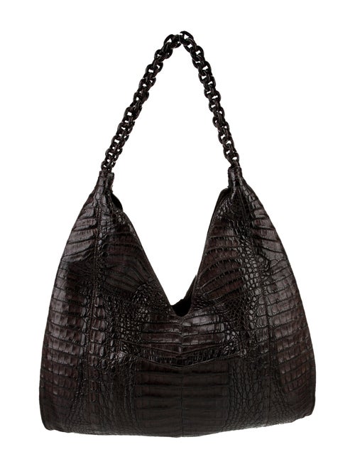 Nancy Gonzalez Crocodile Shoulder Bag