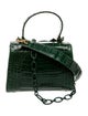 Nancy Gonzalez Crocodile Top Handle Bag