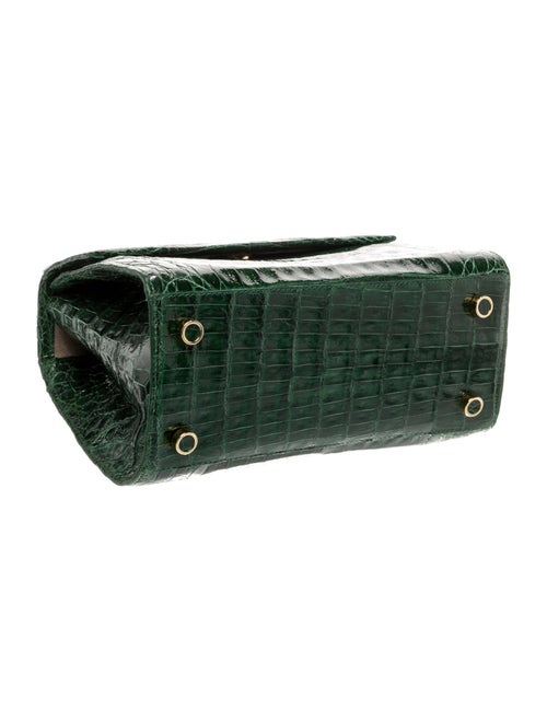 Nancy Gonzalez Crocodile Top Handle Bag