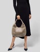 Nancy Gonzalez Embossed Leather Shoulder Bag
