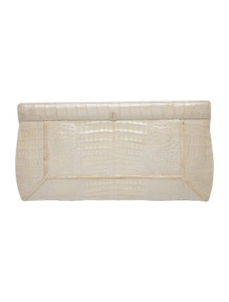 Nancy Gonzalez Crocodile Clutch