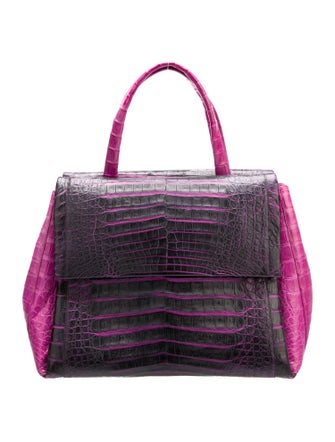 Nancy Gonzalez Crocodile Top Handle Bag