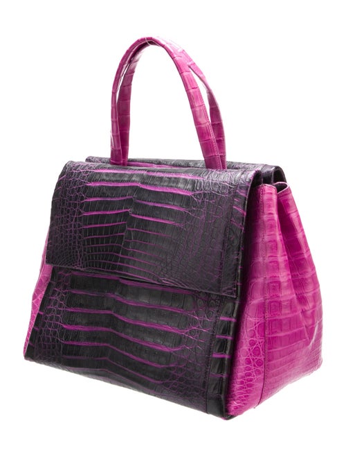 Nancy Gonzalez Crocodile Top Handle Bag
