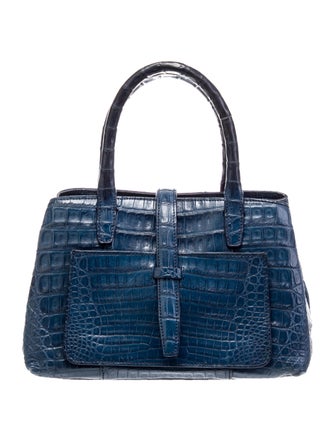 Nancy Gonzalez Crocodile Top Handle Bag