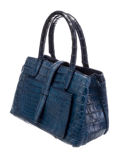Nancy Gonzalez Crocodile Top Handle Bag