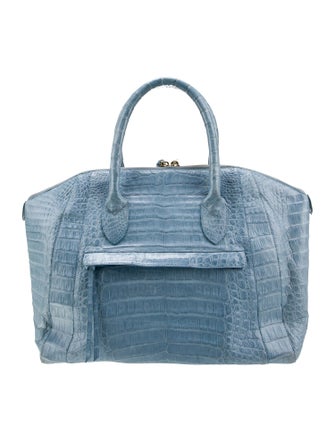 Nancy Gonzalez Crocodile Top Handle Bag