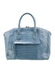 Nancy Gonzalez Crocodile Top Handle Bag