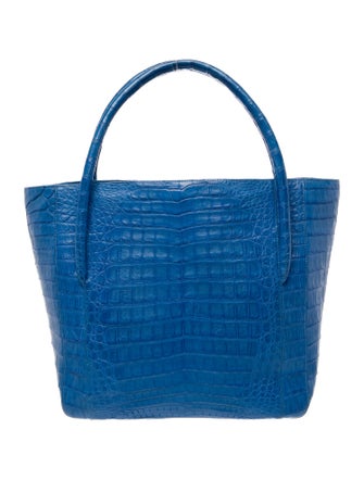 Nancy Gonzalez Caiman Top Handle Bag