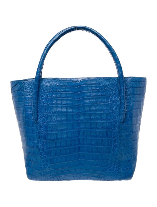 Nancy Gonzalez Caiman Top Handle Bag