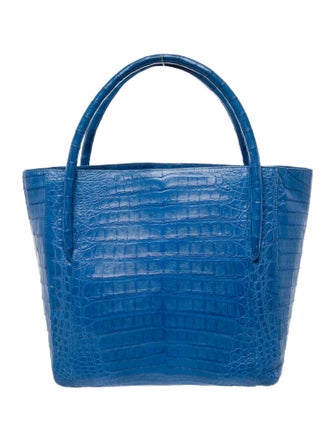 Nancy Gonzalez Caiman Top Handle Bag