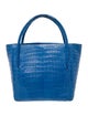Nancy Gonzalez Caiman Top Handle Bag