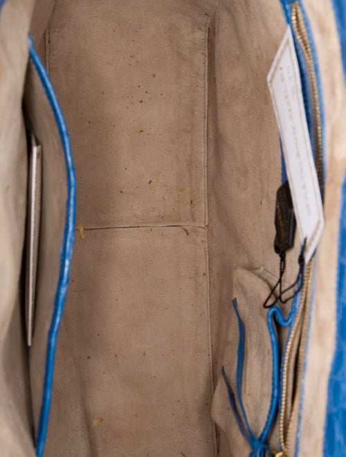 Nancy Gonzalez Caiman Top Handle Bag