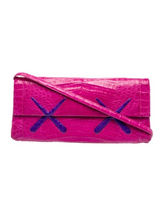 Nancy Gonzalez x Kaws Crocodile Shoulder Bag