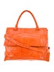 Nancy Gonzalez Crocodile Top Handle Bag