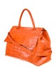 Nancy Gonzalez Crocodile Top Handle Bag