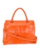 Nancy Gonzalez Crocodile Top Handle Bag