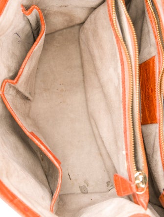 Nancy Gonzalez Crocodile Top Handle Bag