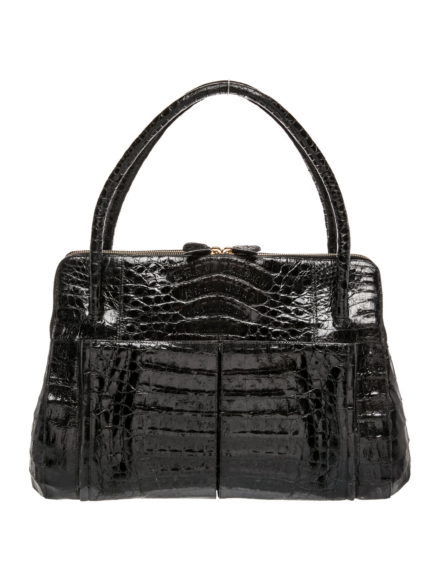 Nancy Gonzalez Alligator Shoulder Bag