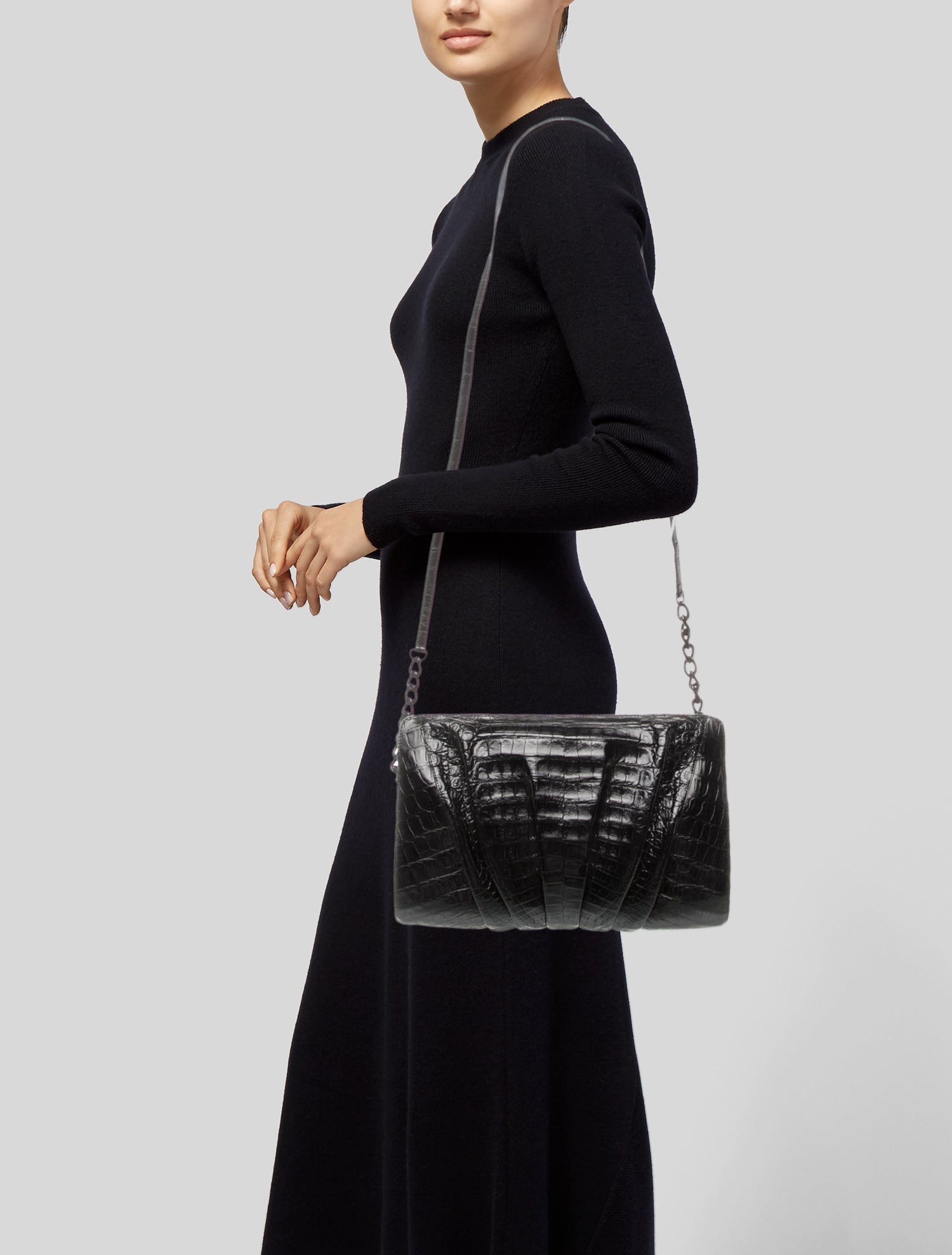 Nancy Gonzalez Caiman Clutch