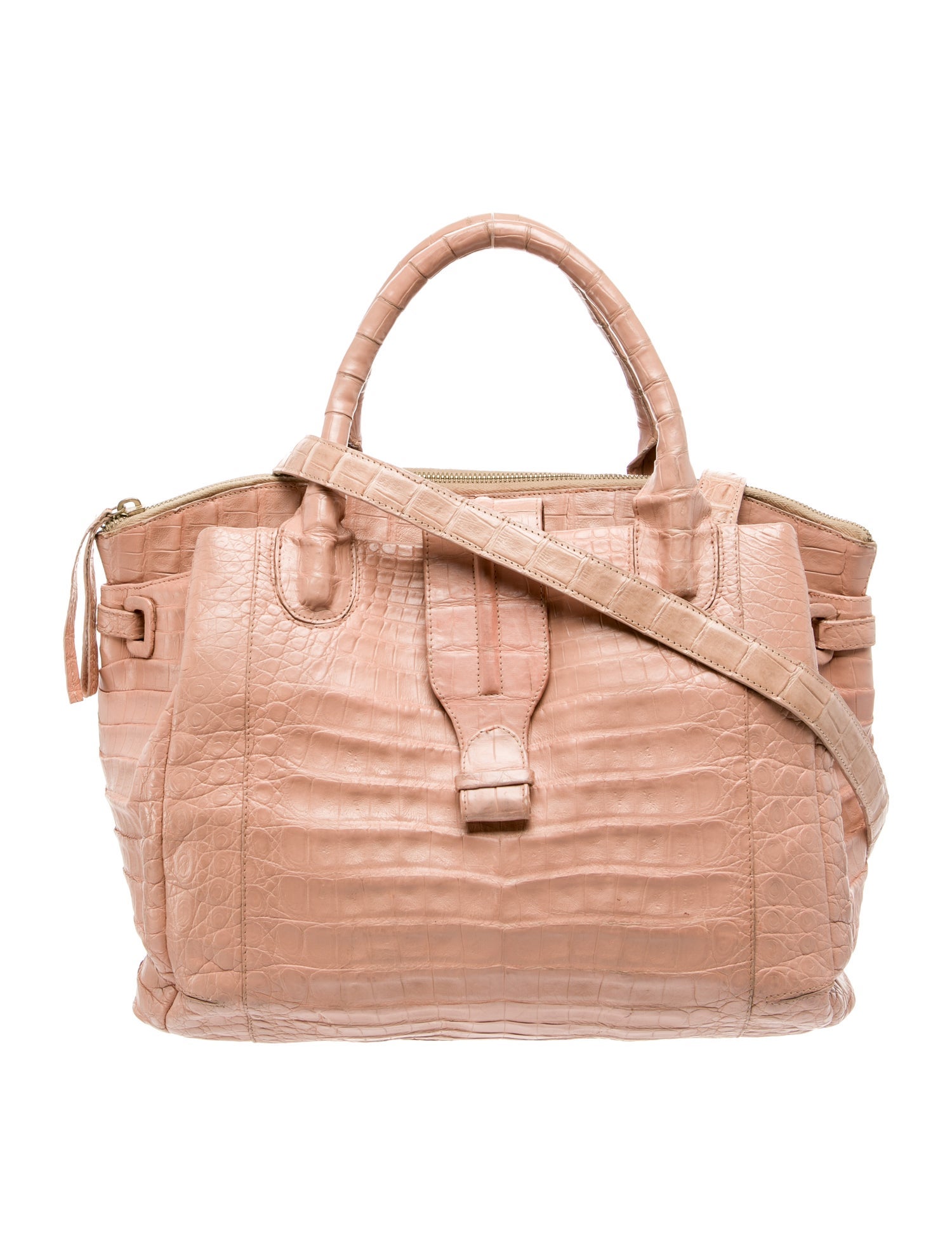 Nancy Gonzalez Caiman Top Handle Bag