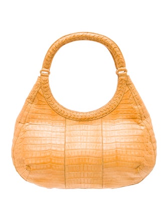 Nancy Gonzalez Caiman Top Handle Bag