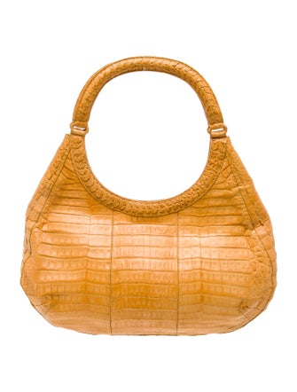 Nancy Gonzalez Caiman Top Handle Bag