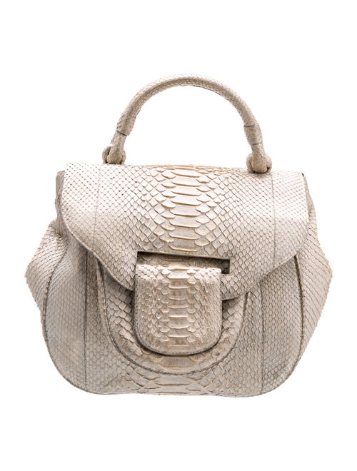 Nancy Gonzalez Python Top Handle Bag