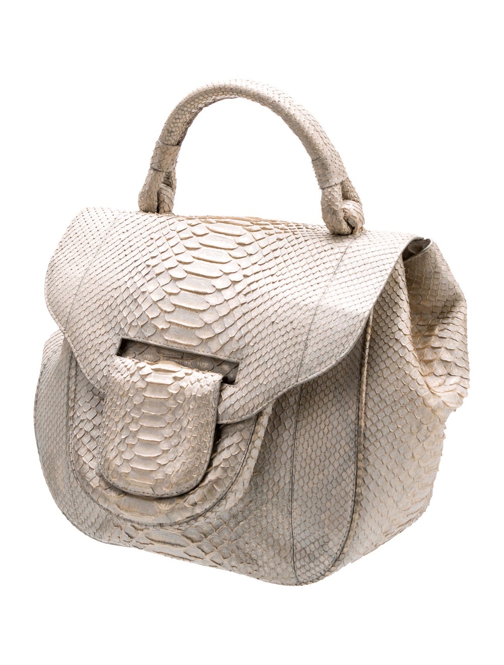 Nancy Gonzalez Top Handle Bag Metallic & Neutrals… - image 3