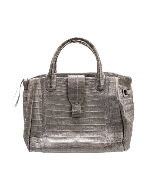 Nancy Gonzalez Crocodile Top Handle Bag