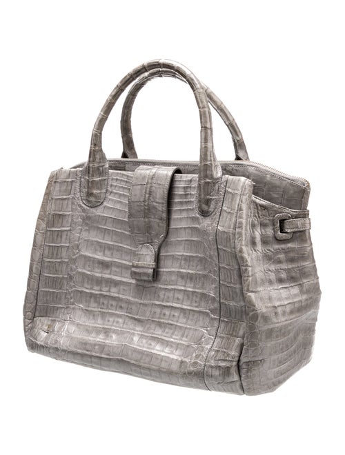 Nancy Gonzalez Crocodile Top Handle Bag