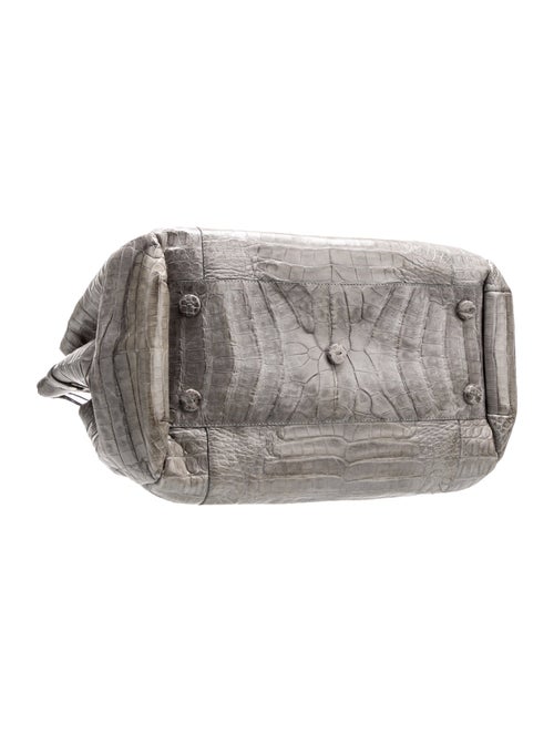 Nancy Gonzalez Crocodile Top Handle Bag