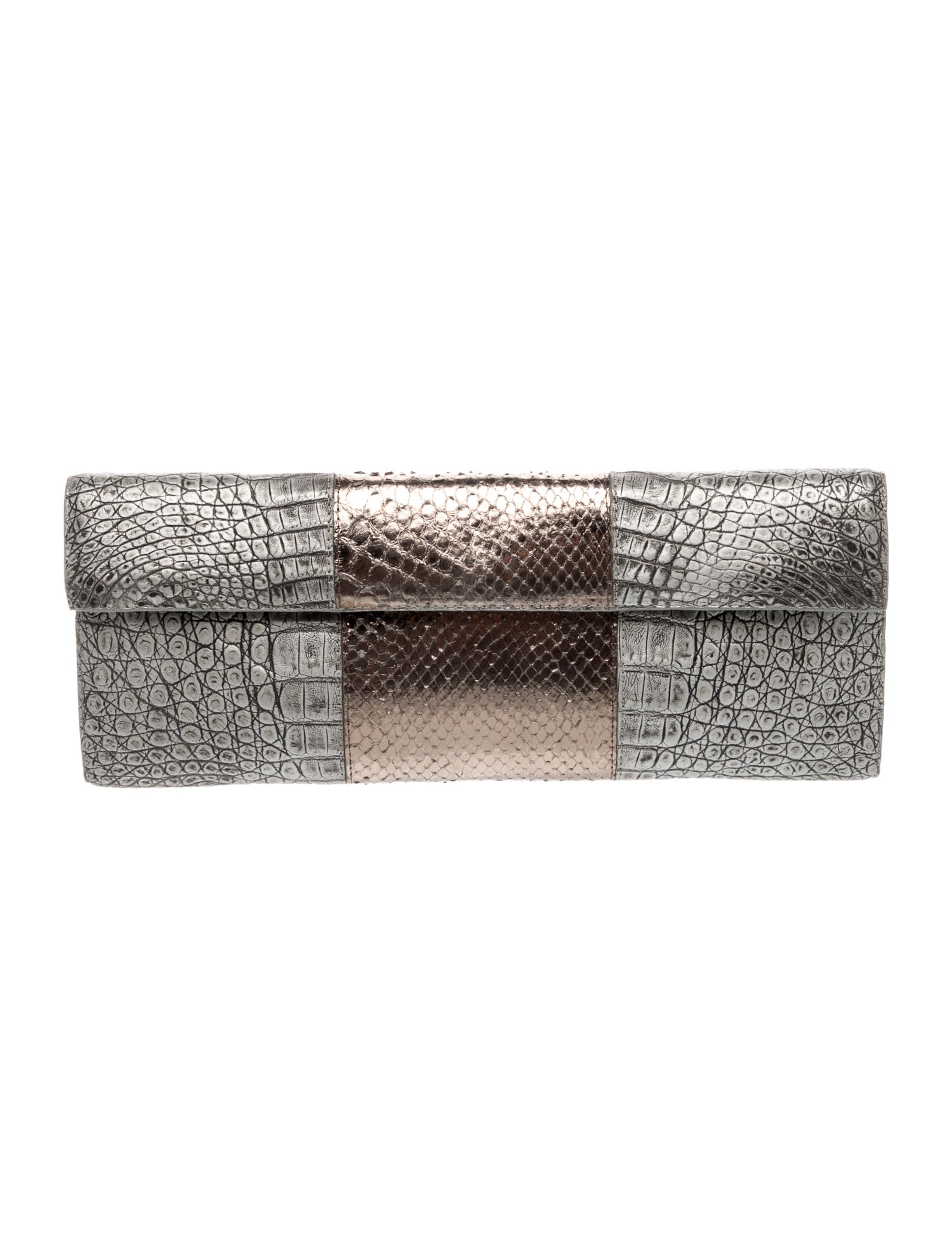 Nancy Gonzalez Crocodile Clutch