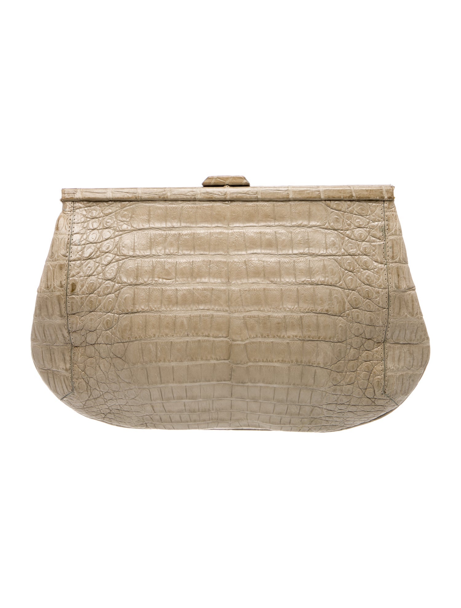 Nancy Gonzalez Crocodile Evening Bag