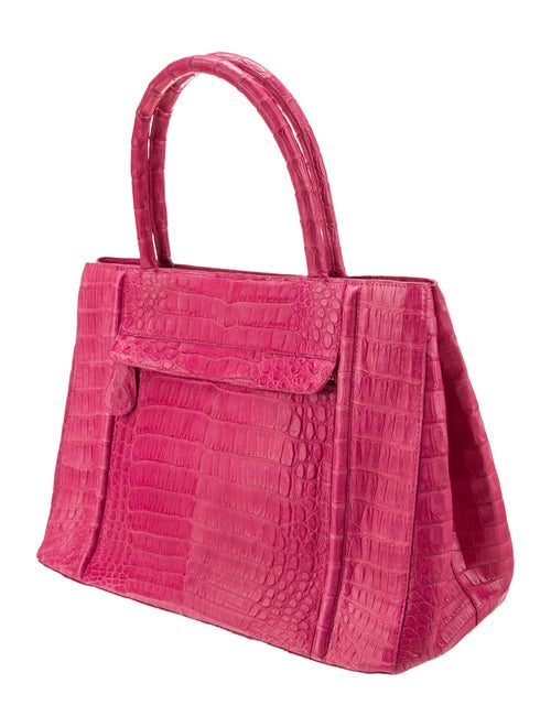 Nancy Gonzalez Crocodile Top Handle Bag