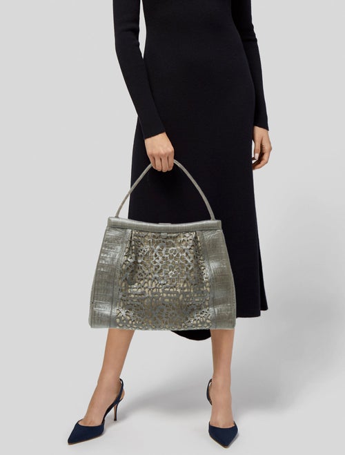 Nancy Gonzalez Leather Shoulder Bag