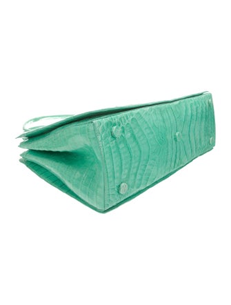 Nancy Gonzalez Crocodile Top Handle Bag