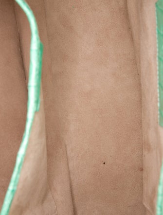 Nancy Gonzalez Crocodile Top Handle Bag