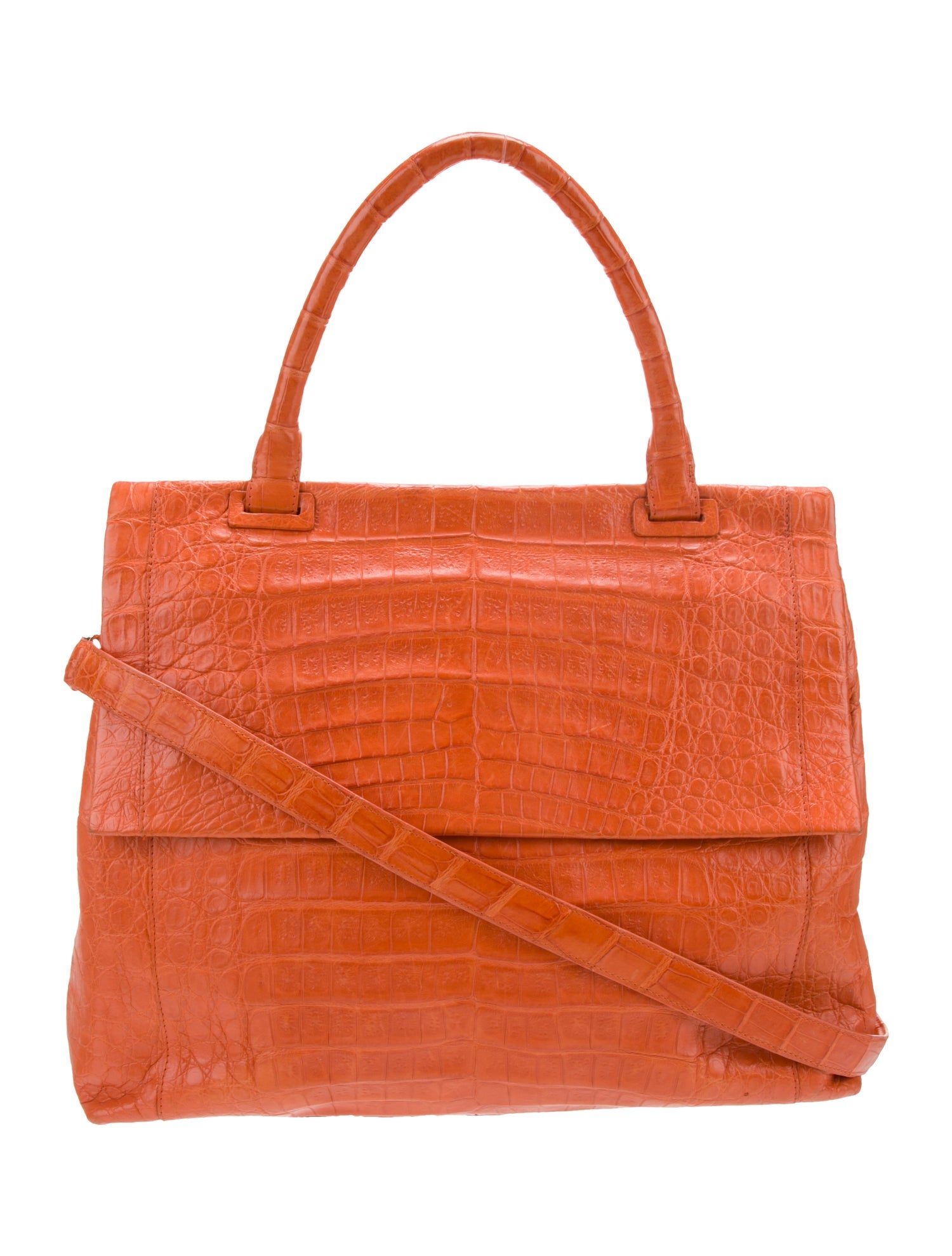 Nancy Gonzalez Crocodile Top Handle Bag
