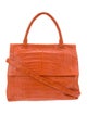 Nancy Gonzalez Crocodile Top Handle Bag