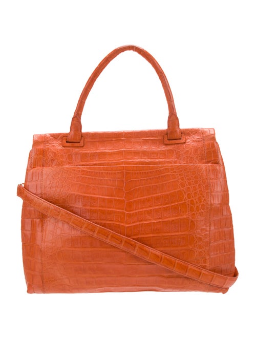 Nancy Gonzalez Crocodile Top Handle Bag