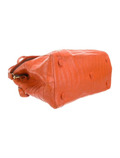 Nancy Gonzalez Crocodile Top Handle Bag