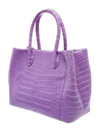 Nancy Gonzalez Crocodile Top Handle Bag