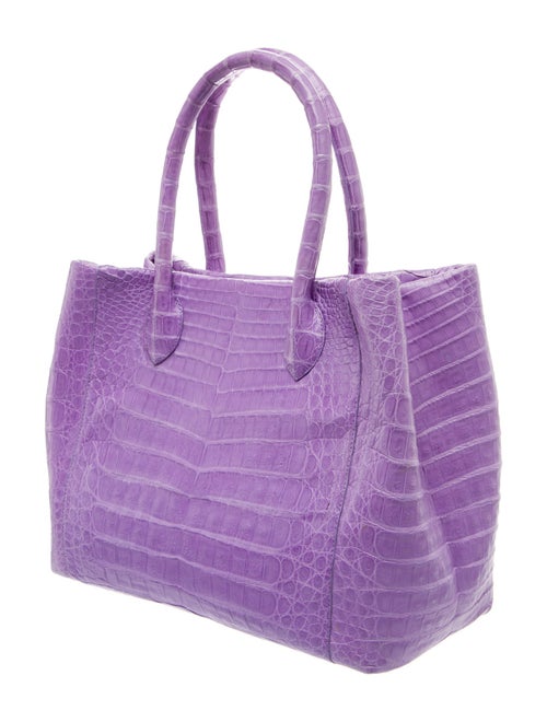 Nancy Gonzalez Crocodile Top Handle Bag