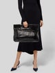 Nancy Gonzalez Caiman Top Handle Bag