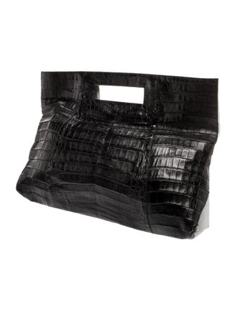 Nancy Gonzalez Caiman Top Handle Bag