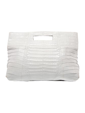 Nancy Gonzalez Caiman Top Handle Bag